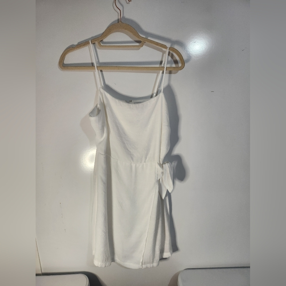 Nine West White Women's Dress, Size Med